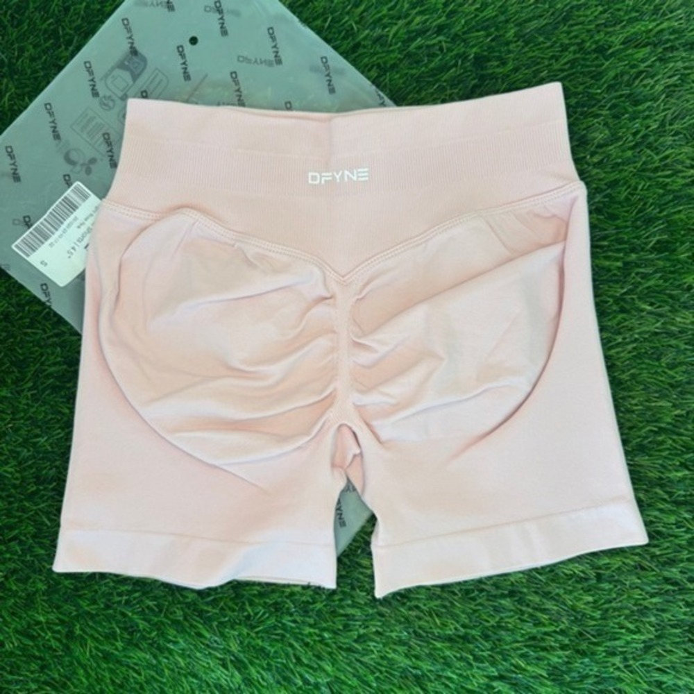 Dfyne impact shorts 4.5" light rose pink small